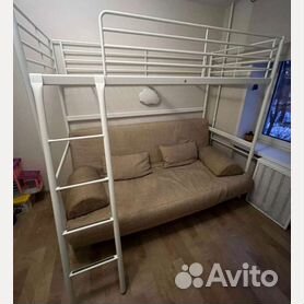 Кровать чердак IKEA Svarta