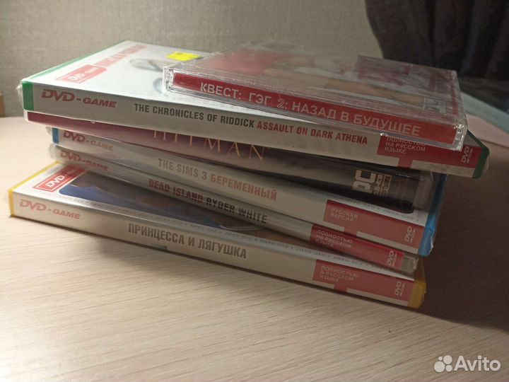 DVD CD диски с играми