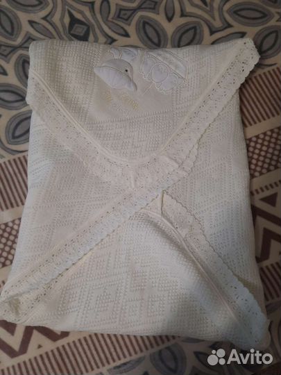 Детское одеяло на выписку