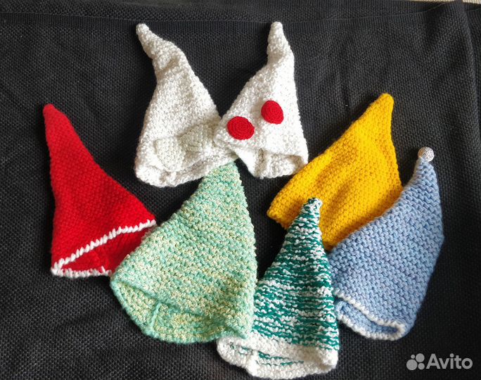 Колпачки для фотосессии новорожденных