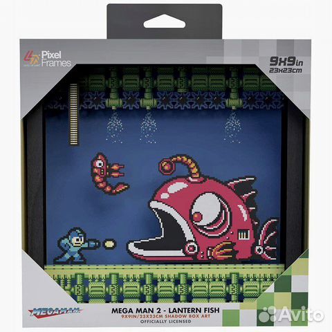 3D картина Mega Man 2 Lantern Fish от Capcom объявление продам
