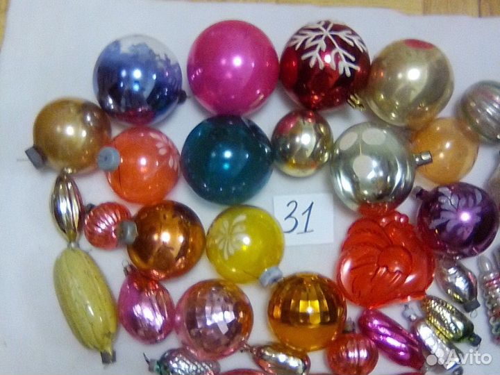 Ёлочные игрушки СССР, ретро