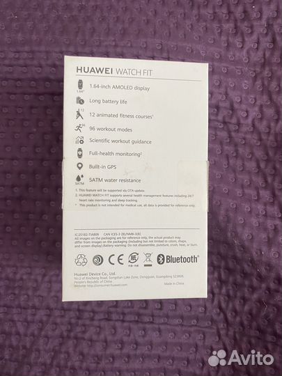 Huawei watch fit