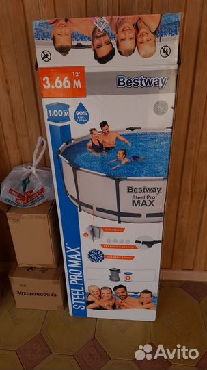 Каркасный бассейн bestway 366х133 см
