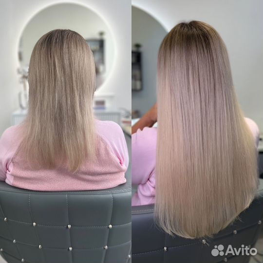 Капсульное наращивание волос