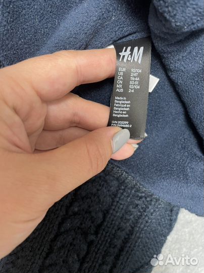 Шапка и шарф hm