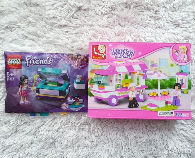 Lego Friends новый конструктор, sluban