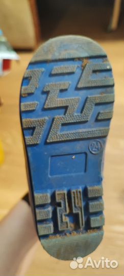 Сапоги резиновые детские