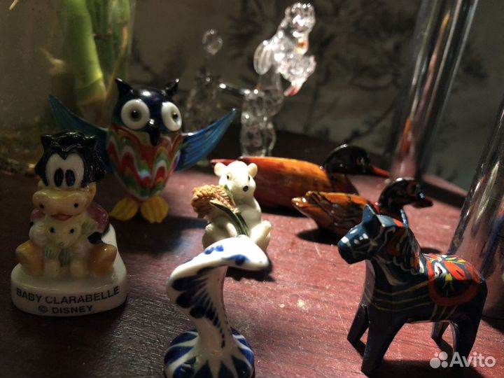 Голанские и гжельские коллекционные сувениры