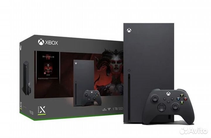 Новая Xbox Series X плюс игра Diablo IV