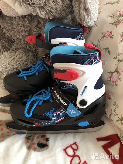 Коньки раздвижные 34-37
