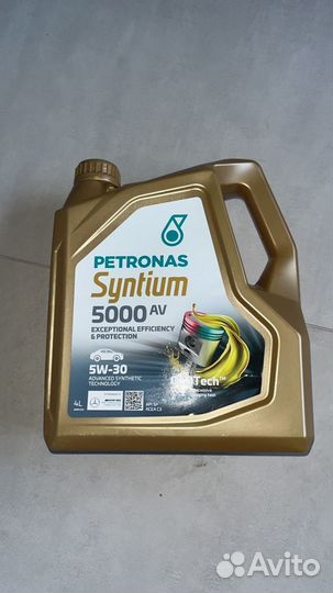 Petronas syntium 5000 AV 5W-30 4L Масло моторное