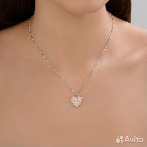 Колье sokolov из серебра, 94071104, р.38\42