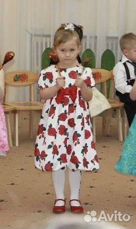 Детское нарядное платье, 5 лет