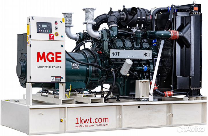 Дизельный генератор 400 кВт/на стройку