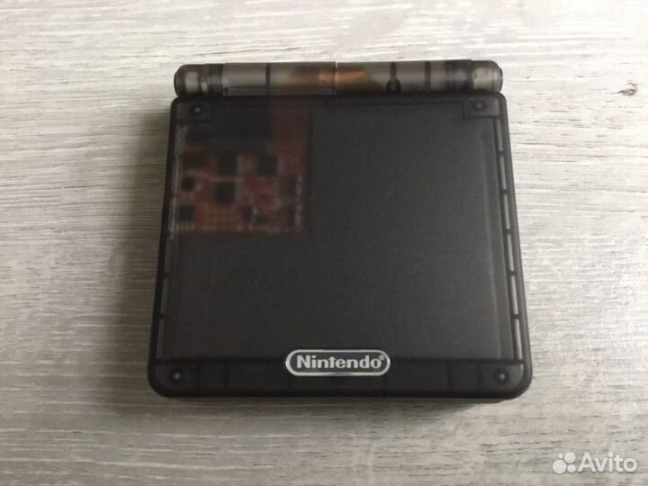 IPS Gameboy Advance SP type-c clear black