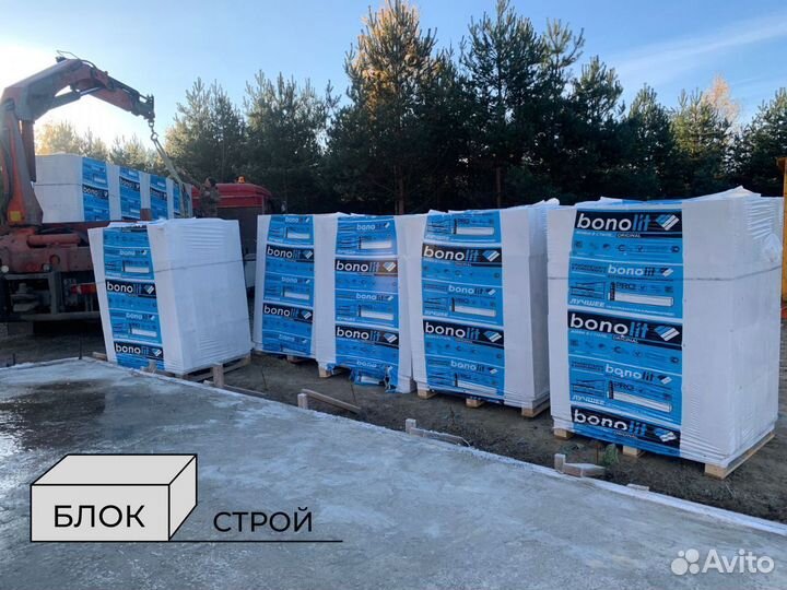 газоблок bonolit d400