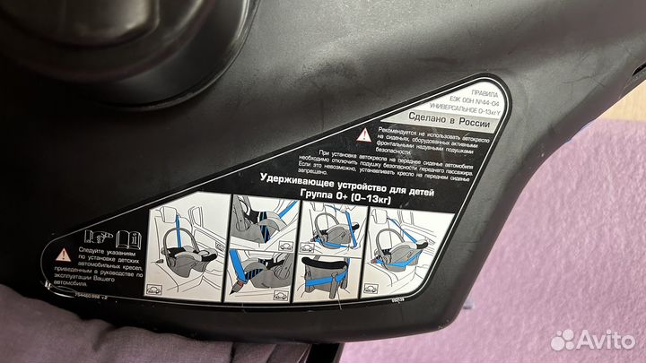 Автокресло 0+