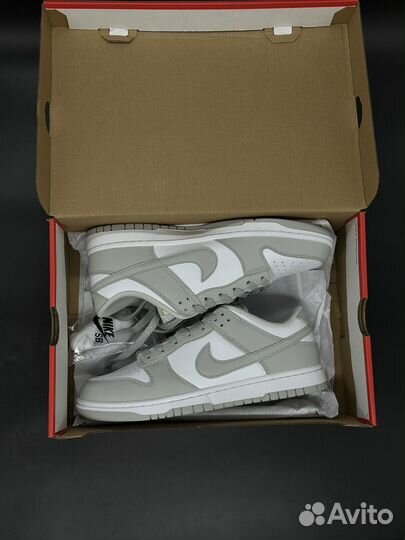 Nike dunk Low grey fog оригинал