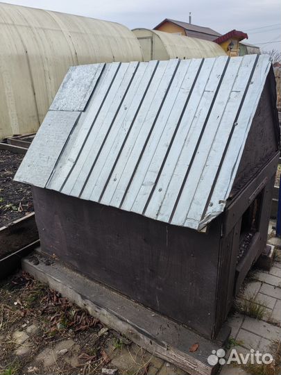 Будка для собаки утепленная