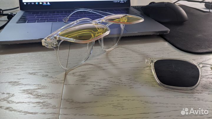 Очки с магнитными накладками