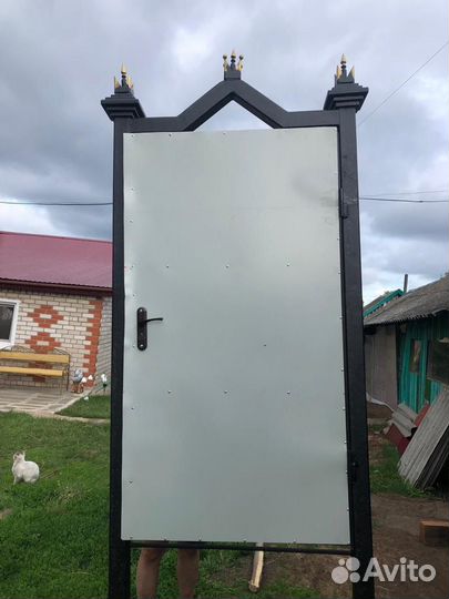 Калитка, дверь кованая