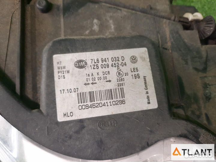 Фара передняя правая volkswagen touareg