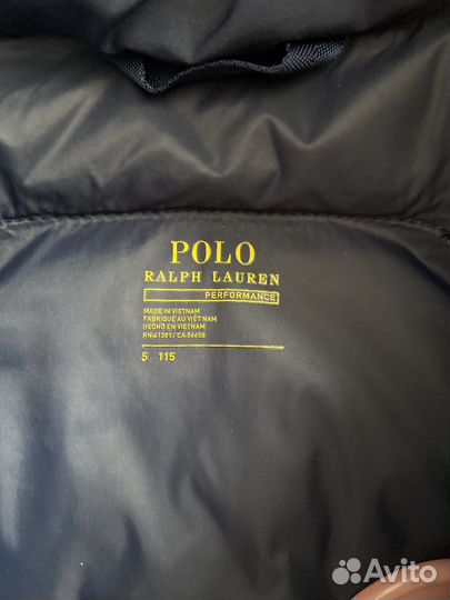 Пуховик ralph lauren