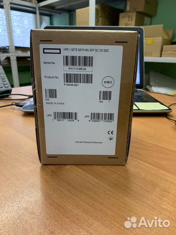 HPE 1.92Tb SATA MU SFF SC DS SSD P18436-B21 купить в Москве ...