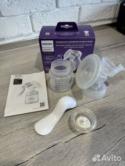 Молокоотсос philips avent и стерилизатор BabyGo