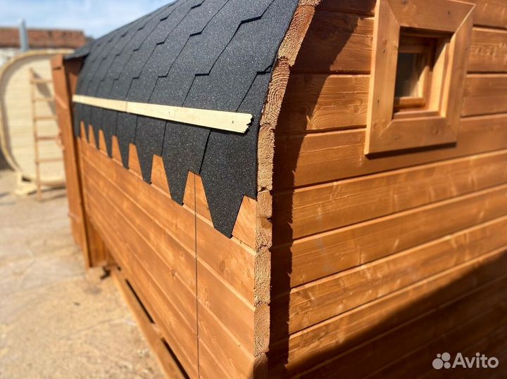 Баня-бочка с доставкой