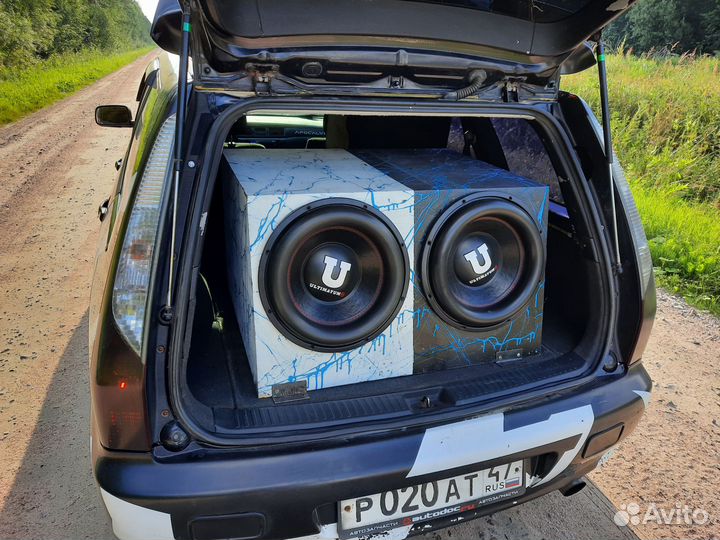 Короб по 2*15 сабвуфера