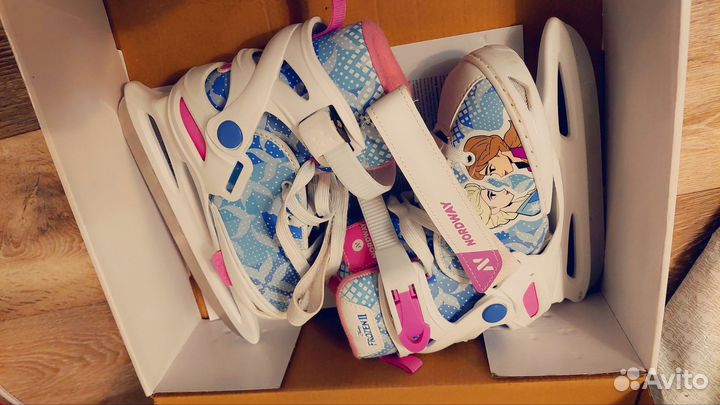 Коньки детские раздвижные