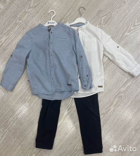 Рубашка hm 122 (2 шт) и брюки hm 122