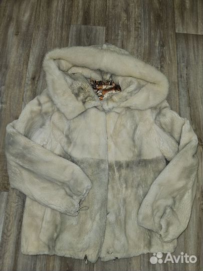 Шуба из стриженного бобра