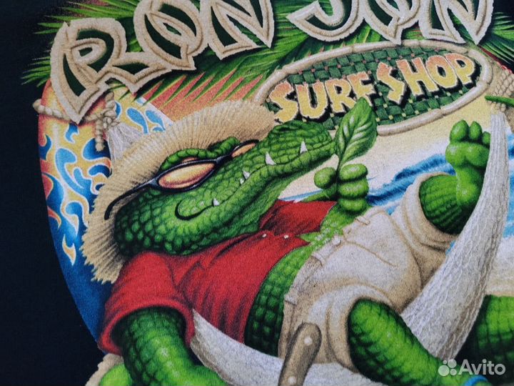 Винтажная майка ron jon surf shop 90s