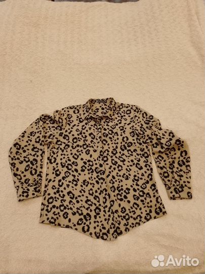 Леопардовая блузка