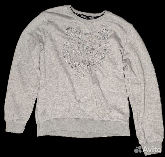 Кофта kenzo серая