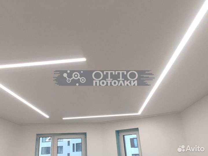 Натяжные потолки любой сложности