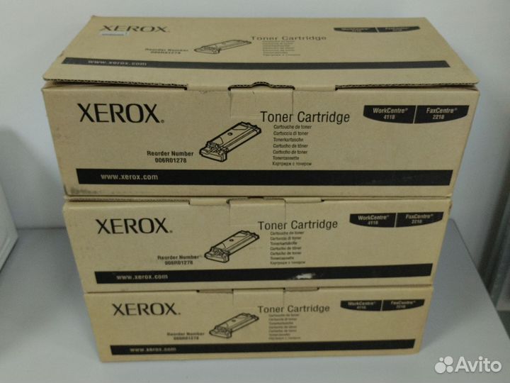 Картриджи для Xerox