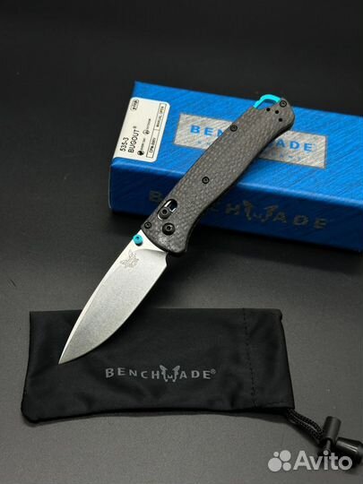 Нож benchmade bugout 535карбон подшипник