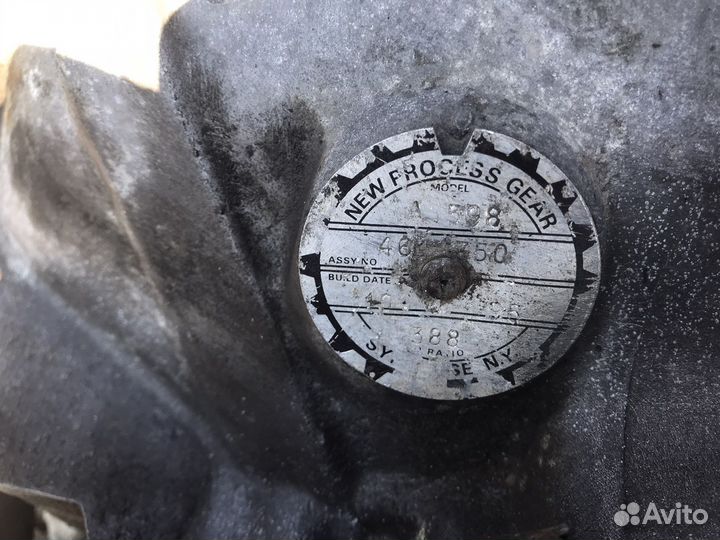 МКПП Dodge caravan 2.4