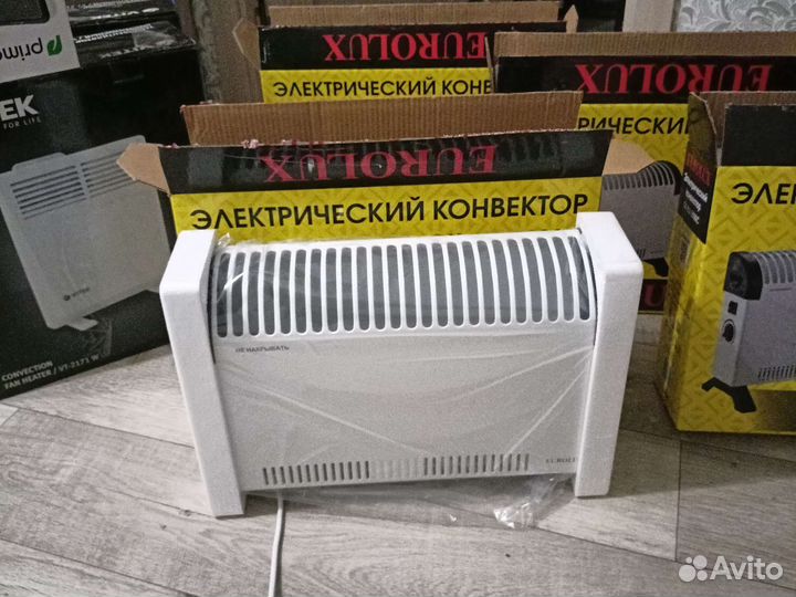 Электрический конвектор обогреватель eurolux