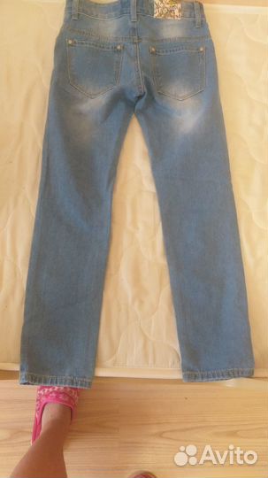 Джинсы на девочку