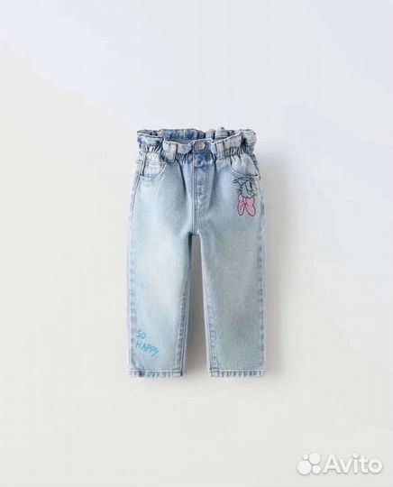 Джинсы zara на девочку