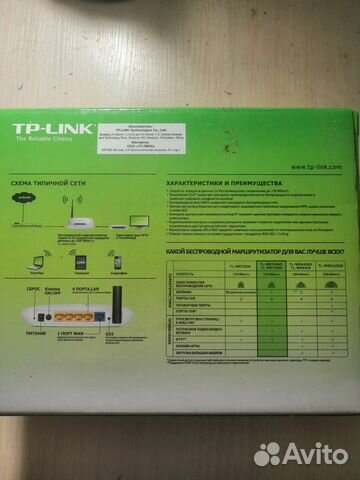 Роутер TP-link TL-WR740N