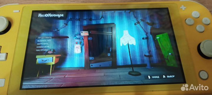 Картридж для nintendo switch hello neighbor