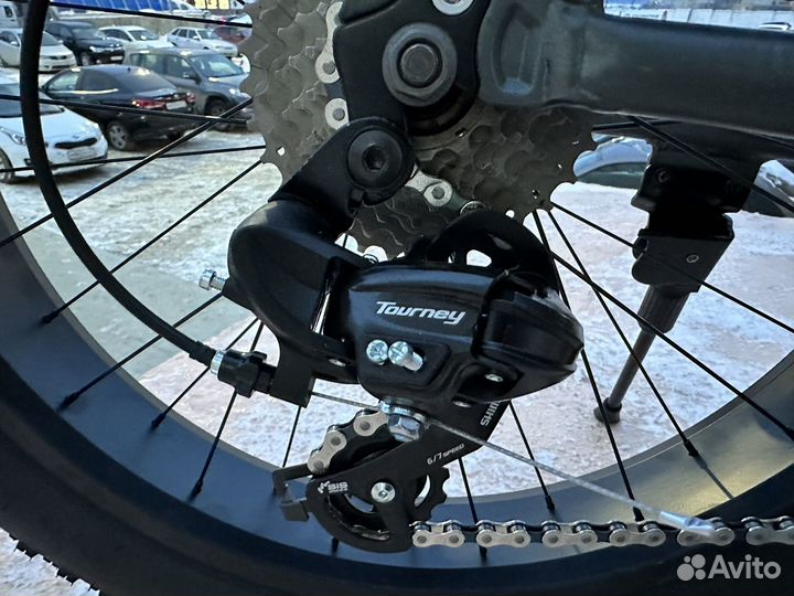 Велосипед time try фэтбайк 24 дюйма Shimano