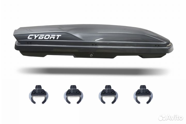 Багажный бокс cybort Jazz 410 206*80*35 см (2-х ст