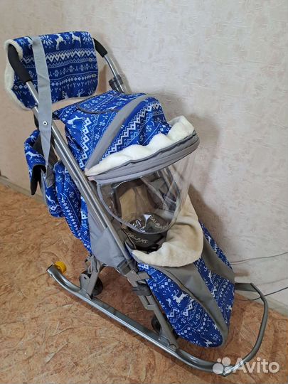Коляска санки